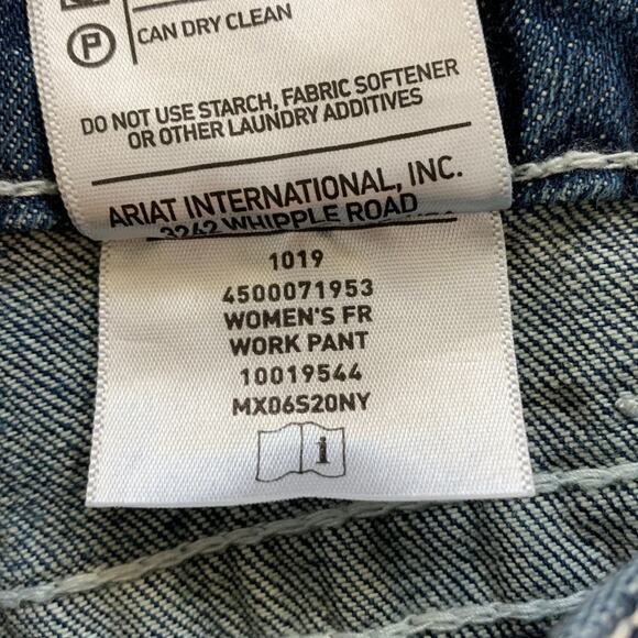 Ariat FR Mid Rise Bootcut Entwined Jeans, size 32 - Picture 7 of 12